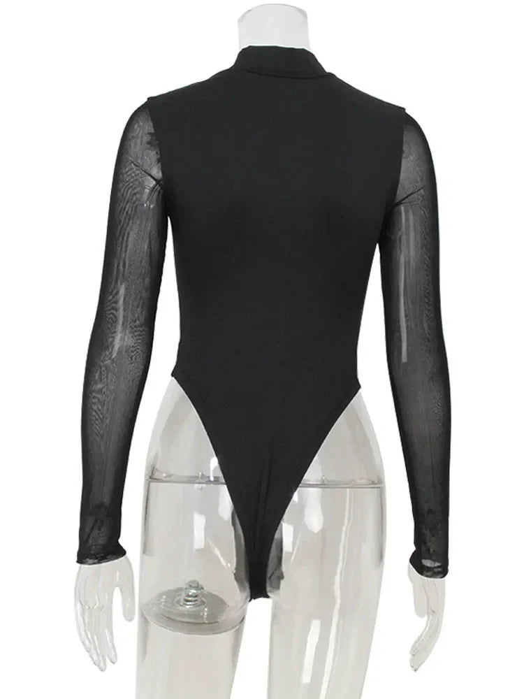 Baby Bodysuit Bekväm Bomullsblandning-5