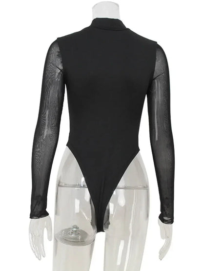 Baby Bodysuit Bekväm Bomullsblandning-5