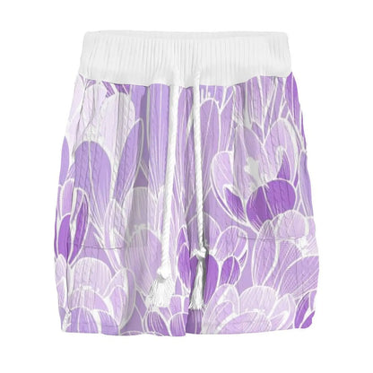 Tvådelat Set Dam Blommönster Jacquard Normal Passform-5