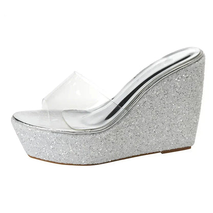 Variant image for Dam Kilsandaler Plattform PU Öppen Tå 3-5 cm-8