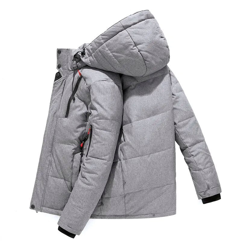 Lång Vinterrock Dam Modern Design Polyester för Kalla Dagar-5