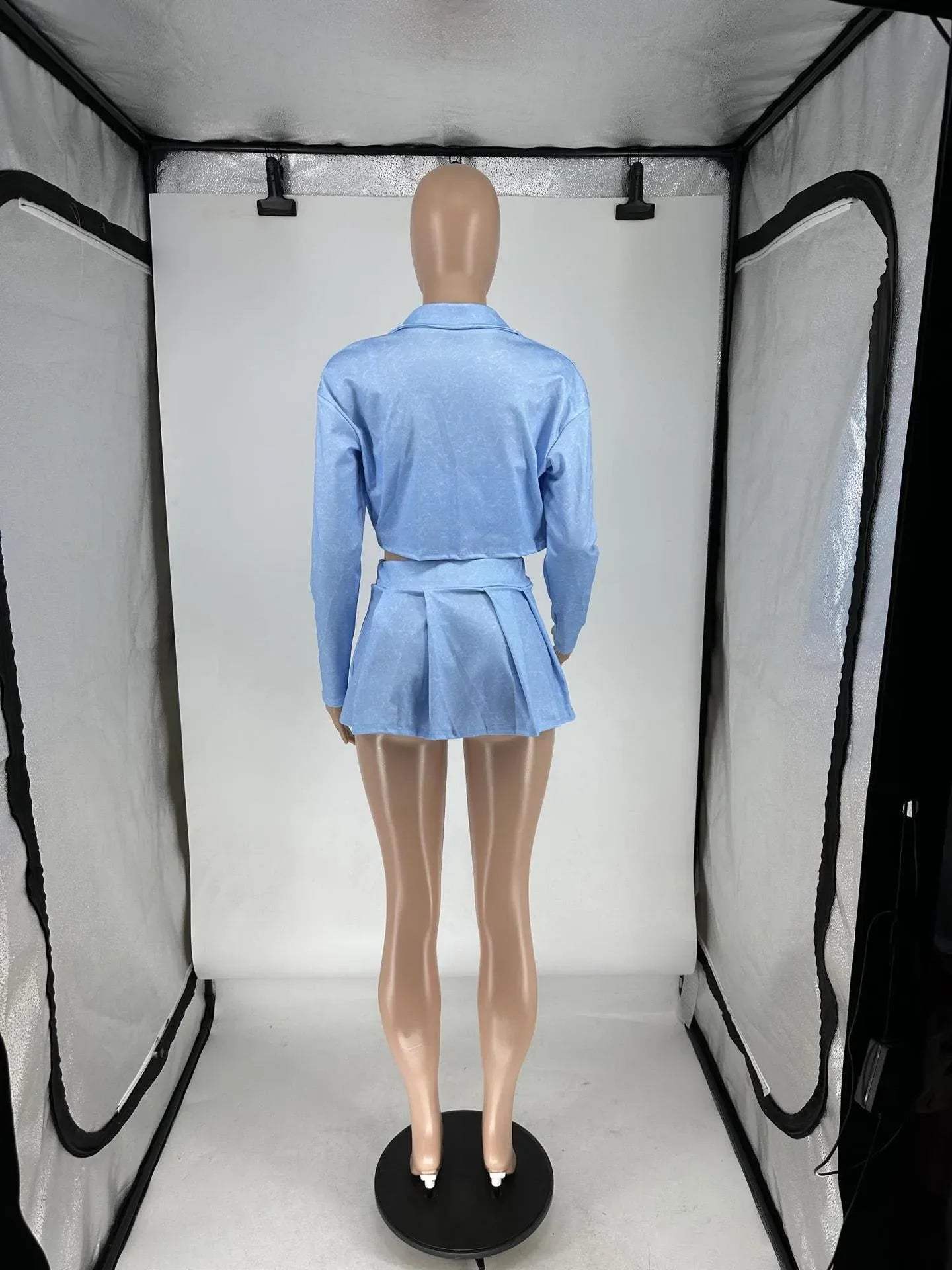 Dam Rock Set Monokrom Polyester Tre-Kvarts Silhuett-5