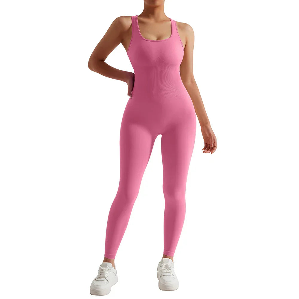 Variant image for Pojke Jumpsuit Enfärgad Polyester Ärmlös Med Hålig Design-5