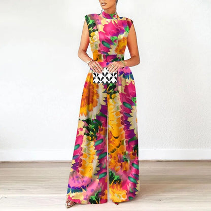 Dam Jumpsuit Turtleneck Mångsidig Nylon-4