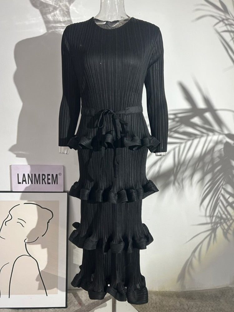 Maxiklänning Dam A-linjeformad Lätt Polyester-1