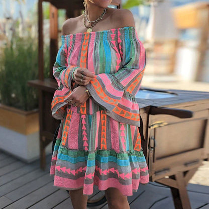 Variant image for Damklänning Trendig Hållbart Tyg Fina Dam Klänningar-1