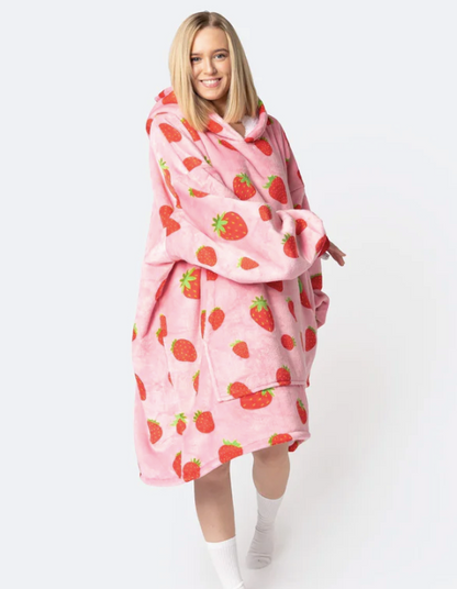 Variant image for Fleece Hoodie Rymlig Vintermaterial för Dam-17