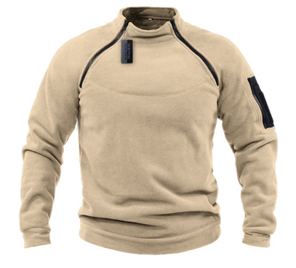 Variant image for Herr Fleece Tröja Militär Fleece Modern Stil för Utomhusaktiviteter-22