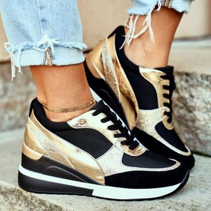Variant image for Dam Sneakers Ergonomisk Design Andningsbart Material Vadderad Sula-33