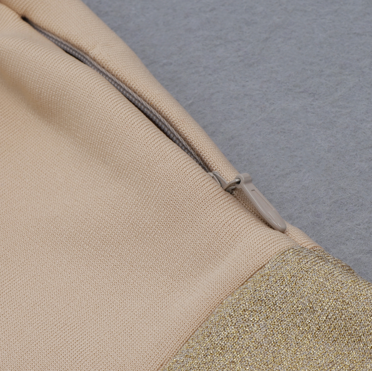 Kvinna Lång Klänning Bandage Enärmad med Mini-Cutouts-4