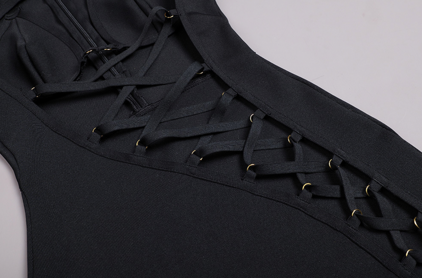 Maxiklänning Dam med Utskärningar och Långa Ärmar i Polyester 6