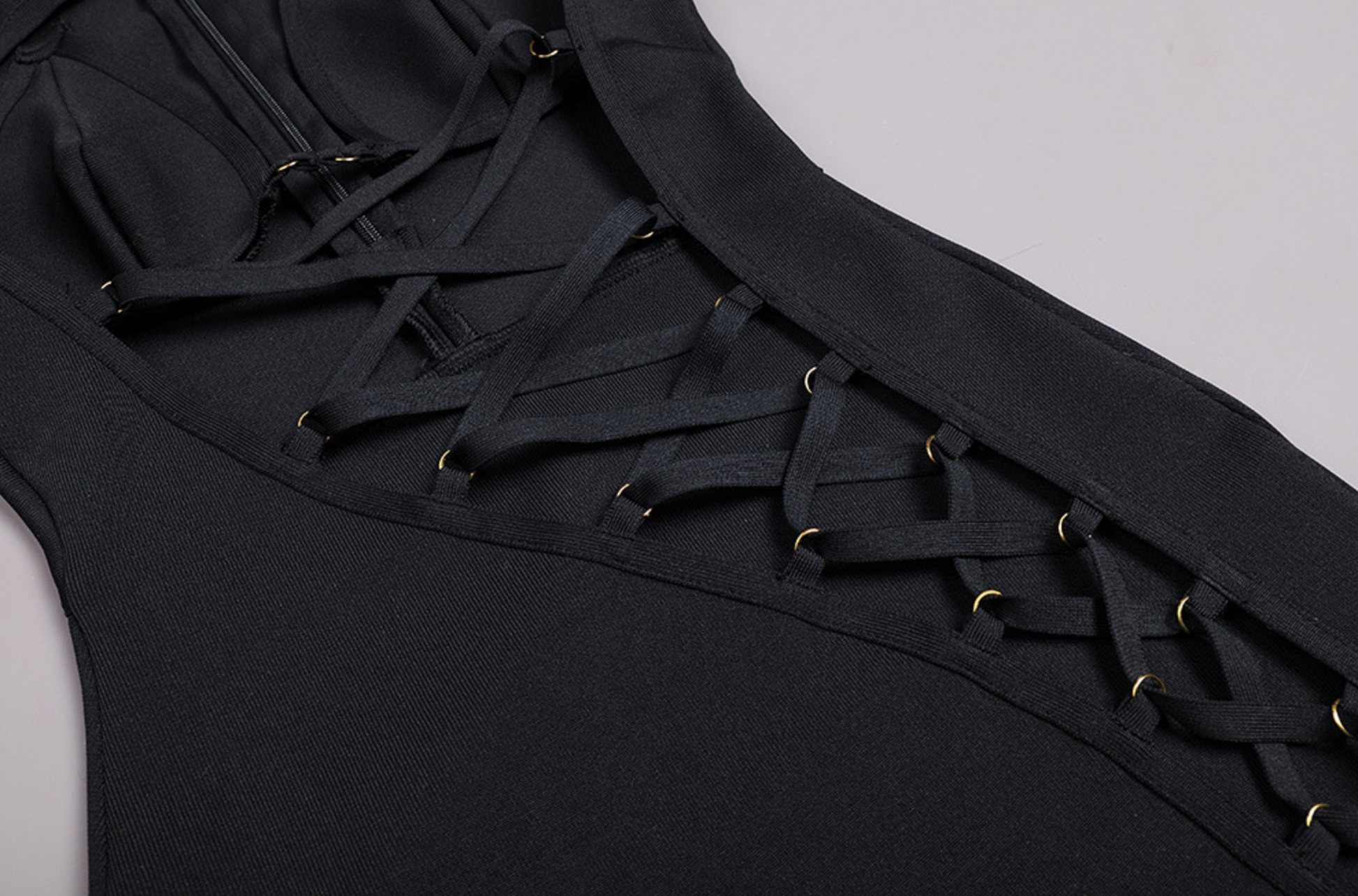 Maxiklänning Dam med Utskärningar och Långa Ärmar i Polyester 6