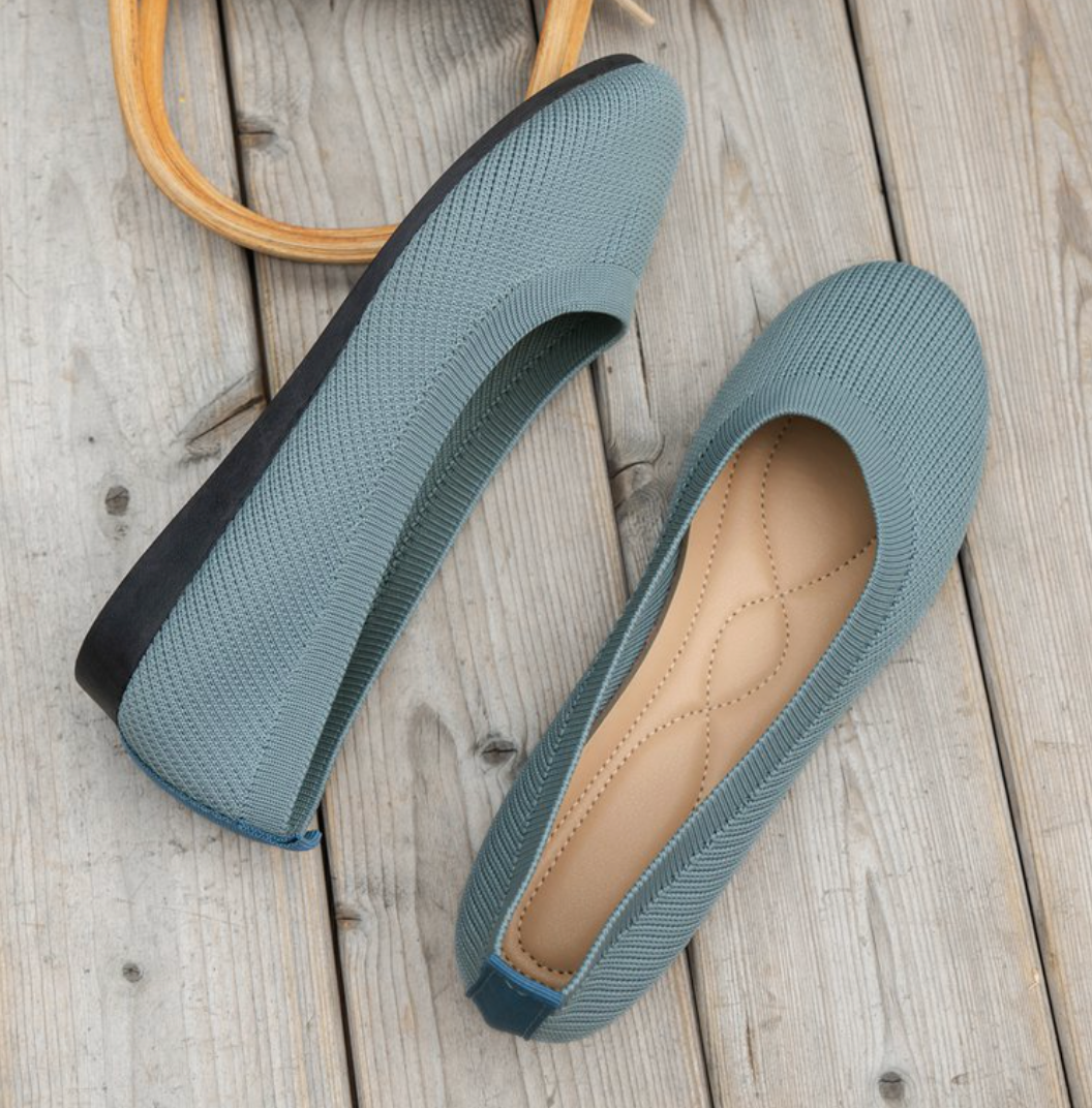 Variant image for Dam Ballerina Skor Med Låg Klack Syntetisk Material Elegant Design-57