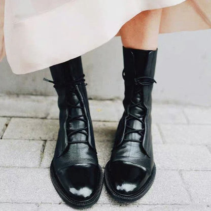 Variant image for Dam Stövlar Elegant Design Läder för Vardag och Fest-10