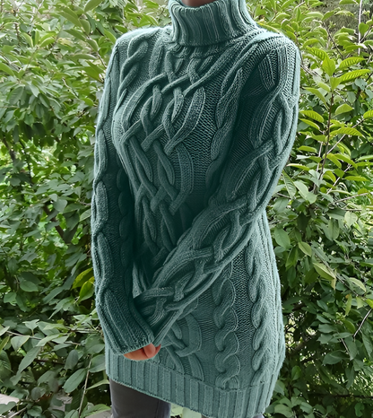 Variant image for Dam Vintertröja Modern Bekväm Hållbar Fibrer-13