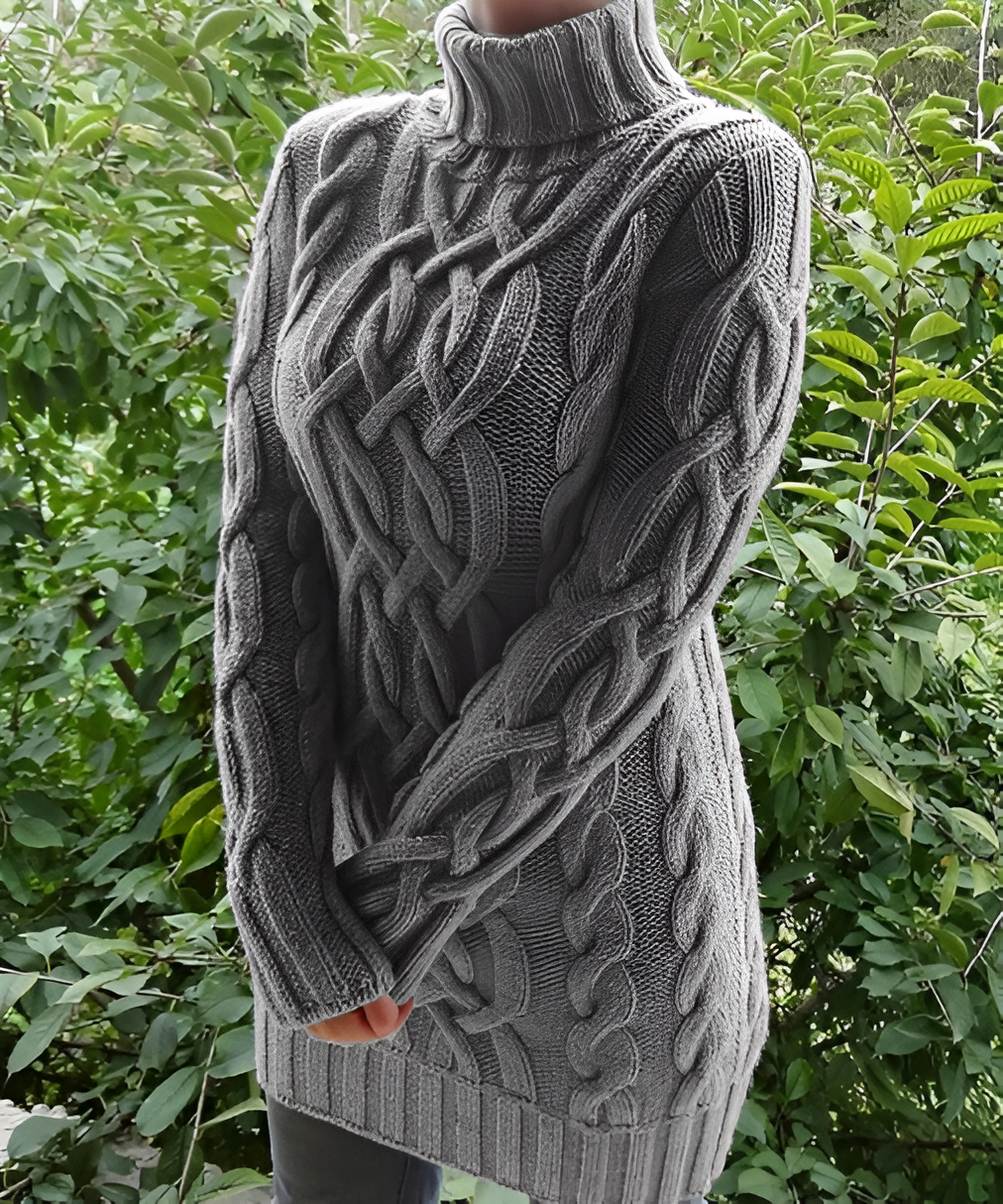 Variant image for Dam Vintertröja Modern Bekväm Hållbar Fibrer-31