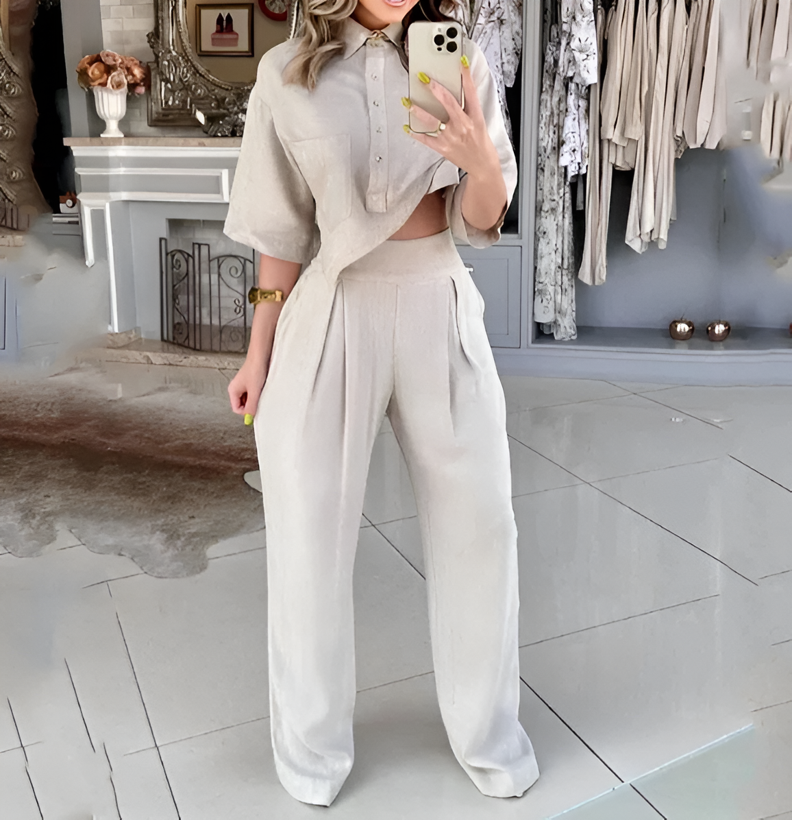 Dam Vinteruppsättning Mångsidig Miljövänlig Tyger-1