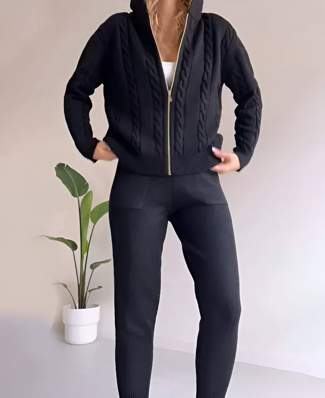 Variant image for Dam Vintertröja Elegant Ekologisk Bomull-1