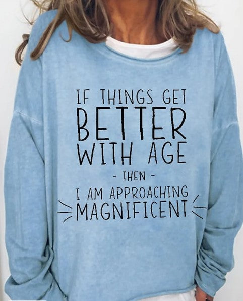 Dam Hoodie Klassisk Stil Mjuk Bomullsmix-1