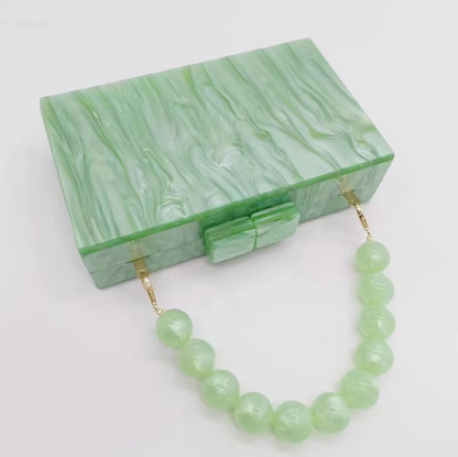 Elegant Liten Handväska Dam i Akryl – Minimalistisk Design för Formella Tillfällen 12