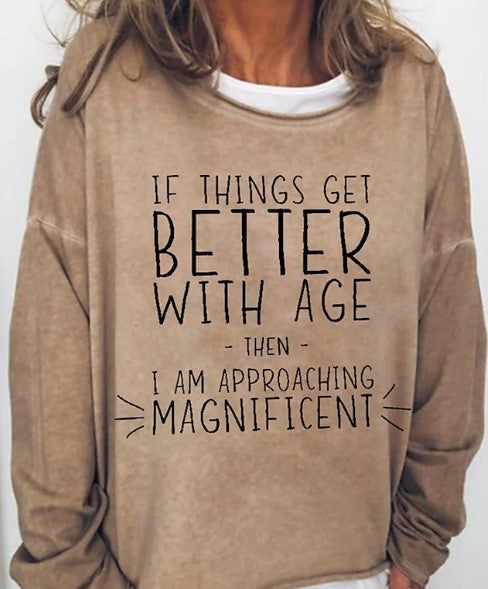 Dam Hoodie Klassisk Stil Mjuk Bomullsmix-3