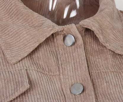 Vårjacka Dam Kort Lätt Polyester Elegant Design-4