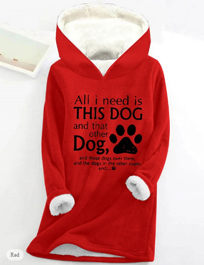 Lång Hoodie Dam Avslappnad Design Högkvalitativt Material 11