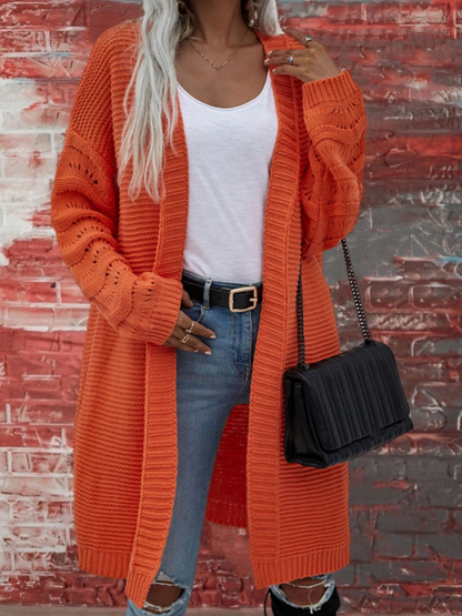 Stickad Väst Dam i Mjuk Fleece - Trendig Väster för Avslappnad och Formell Stil, Finns i Flera Storlekar 10