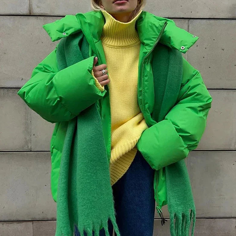 Variant image for Damjacka Buffertjacka Vattentät Monokromatisk Design-9