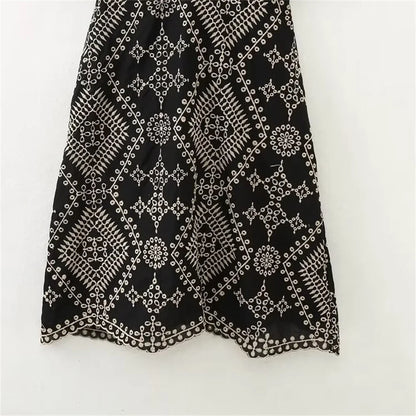 Dam Midi Klänning A-linje V-ringning Polyester för Fina Tillfällen-6