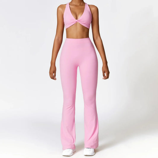 Dam Byxor Med Resår I Midjan Snygga Andningsbara Nylon Spandex-1