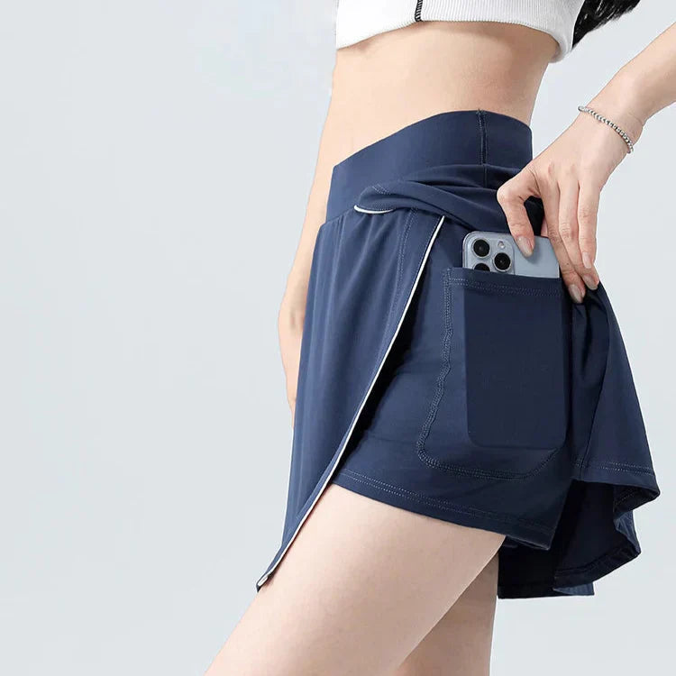 Dam Mini Kjol Modern Nylon Spandex-2