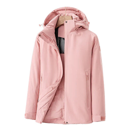 Variant image for Herr Fleecejacka Vindtät och Vattentät Fleece för Utomhusaktiviteter-19