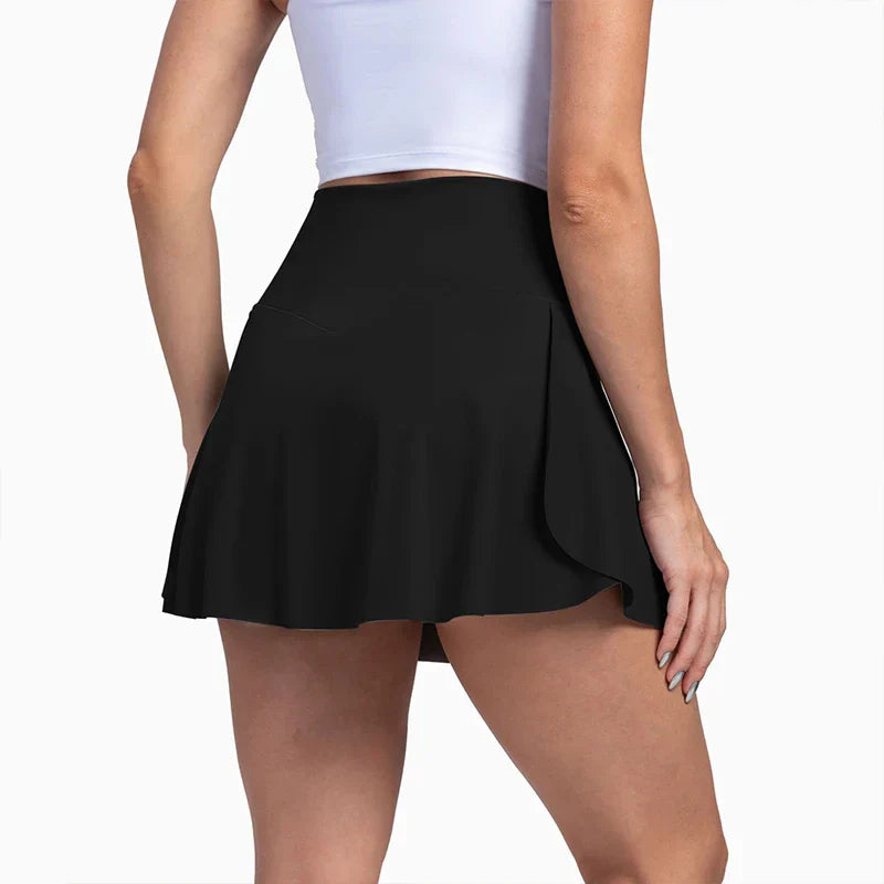 Dam Skort Trendig Polyester Spandex-3