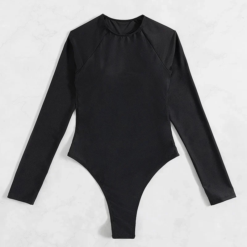 Fina Dam Klänningar Långärmad med Strass Detaljer Polyester Spandex-5