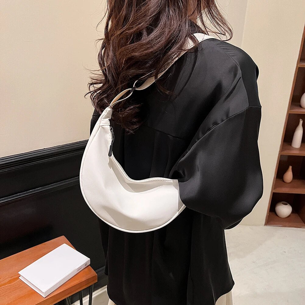 Variant image for Dam Axelväska Justerbar Rem Rymlig Syntetisk Design-7