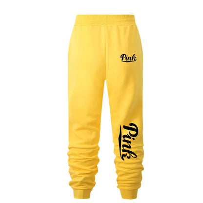 Variant image for Dam Joggingbyxor Relaxed Fit med Brevmotiv i Stretchigt Material-73