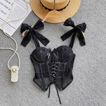 Dam Camisole Blommönster Bomullsblandning-3