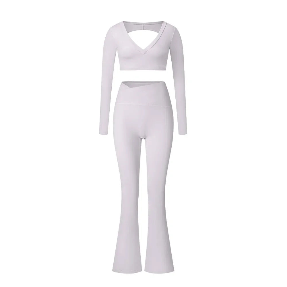Damleggings Monokrom Slim Fit Lycra Nylon-1