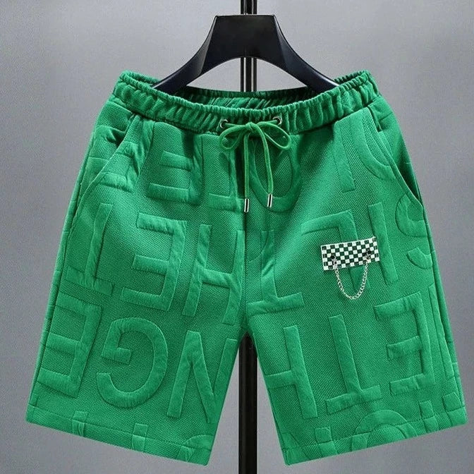 Variant image for Herr Shorts Avslappnad Passform Mjukt Tyg med Elastiskt Midjeband-6
