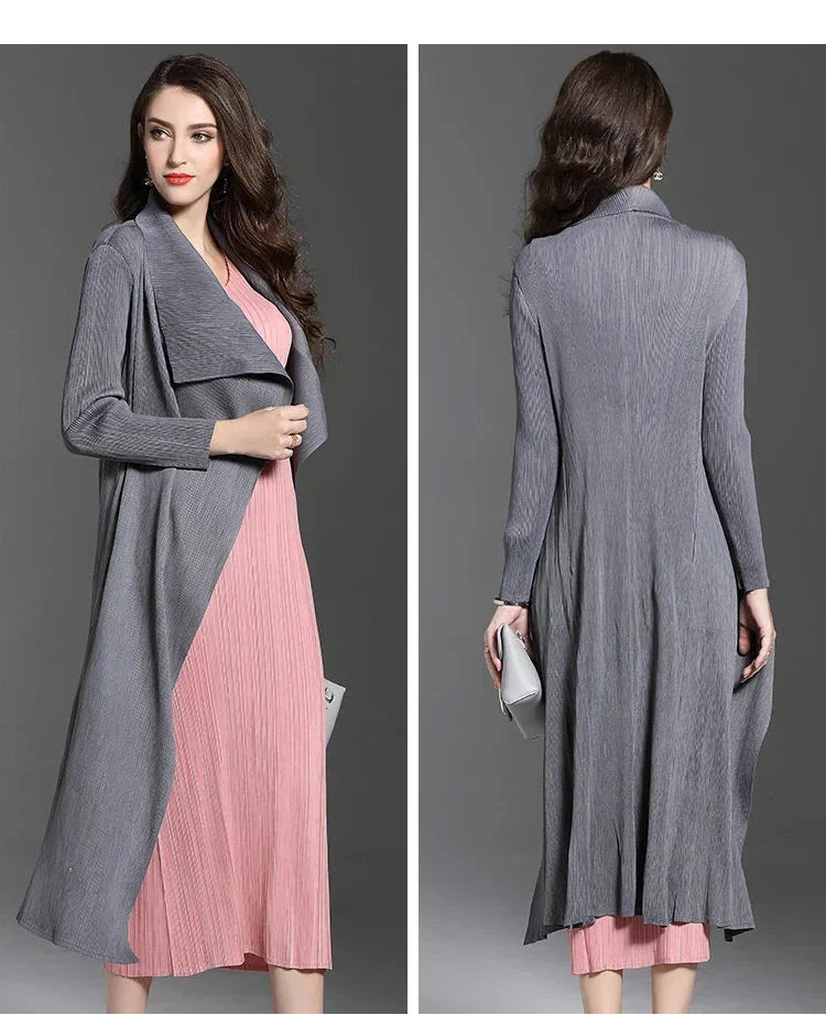 Dam Kappa Monokrom Vinter Polyester-3