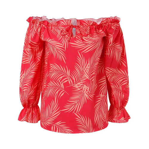 Dam Festtopp Lätt Designad 100% Bomull-1