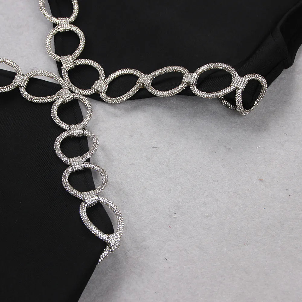 Kvinnors Miniklänning Med Dragkedja Bomull Polyester-5