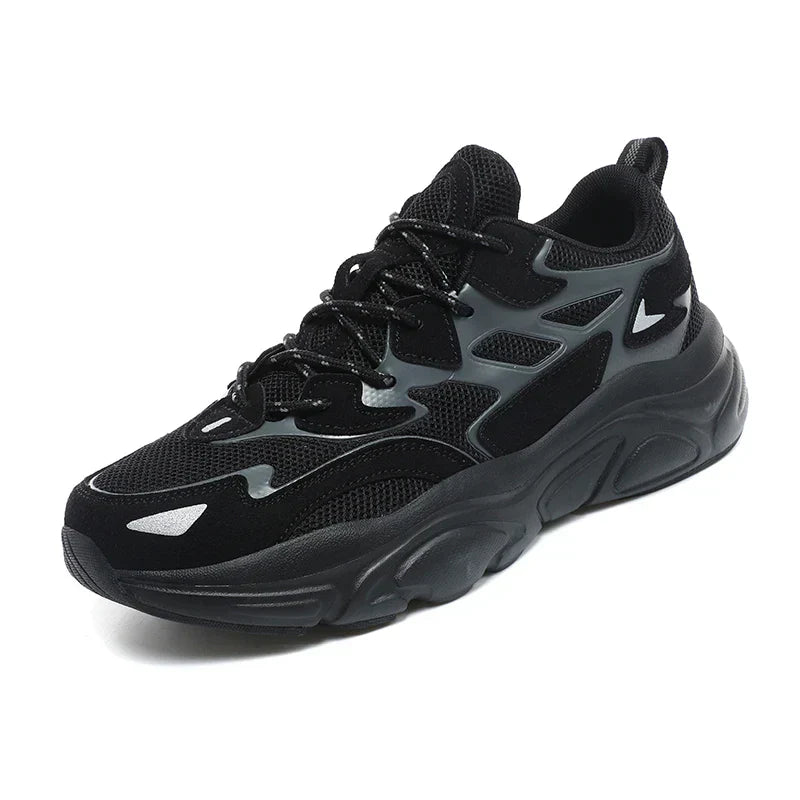 Herr Sneakers Sportiga Tjock Sula Textil Syntet-4
