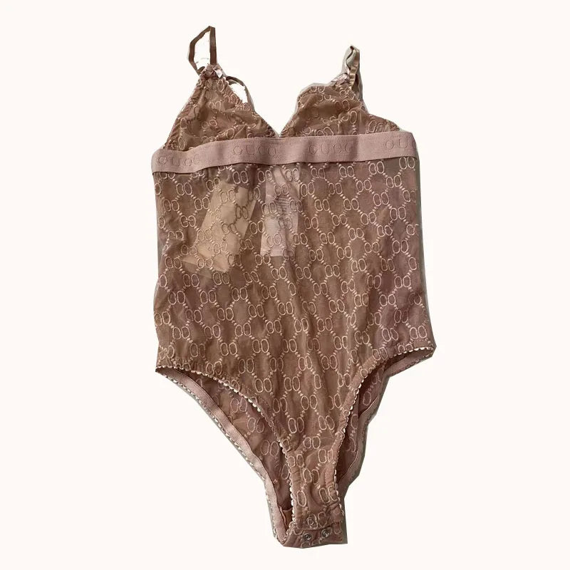 Dam BH Set Trådlös Monokrom Bomull-6