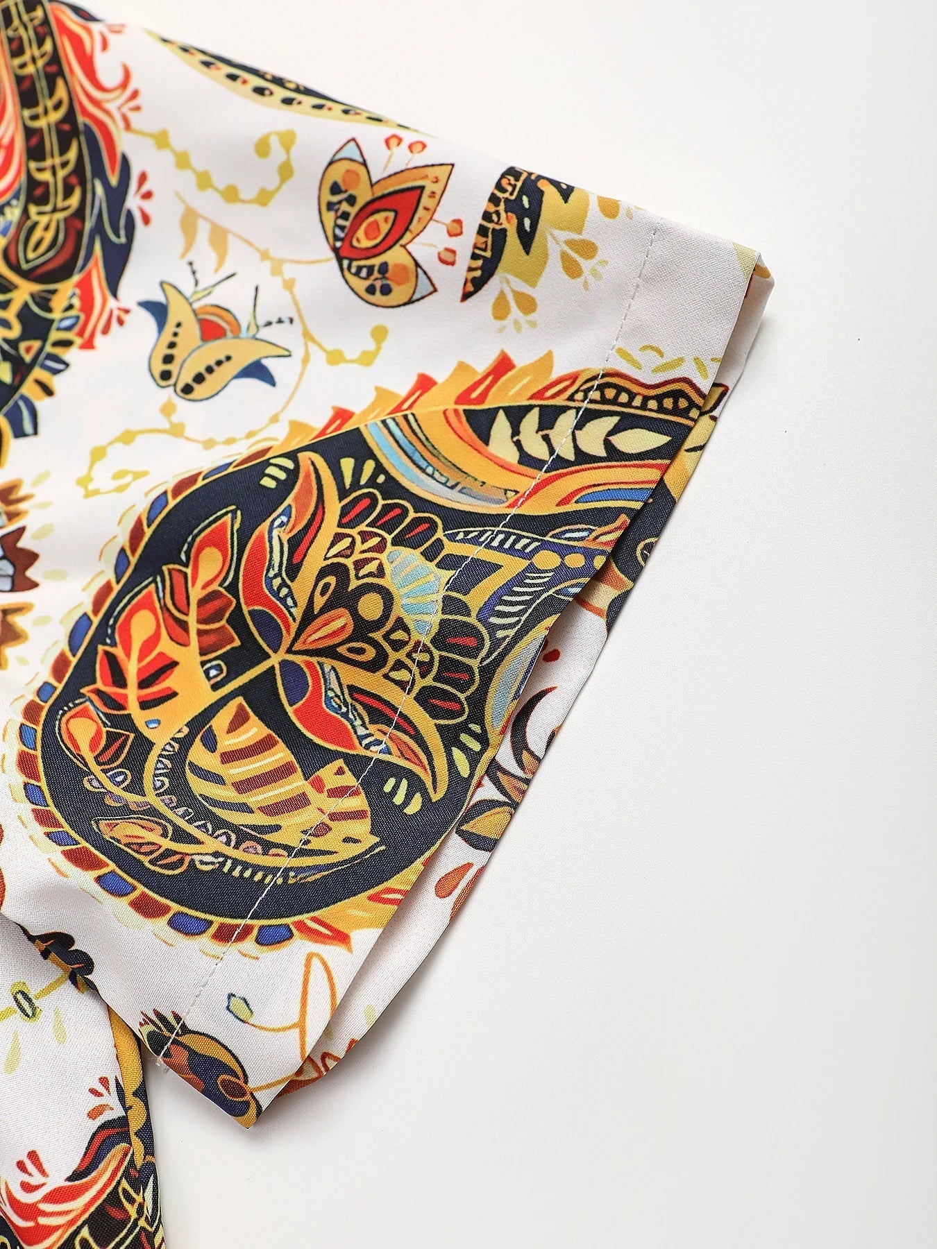 Dam Tvådelad Set Paisley Mönster Polyester-3