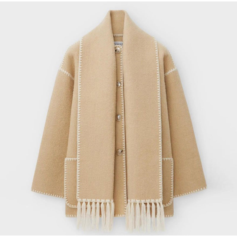 Vinterjacka Dam Parka Bekväm Polyester Lång 6