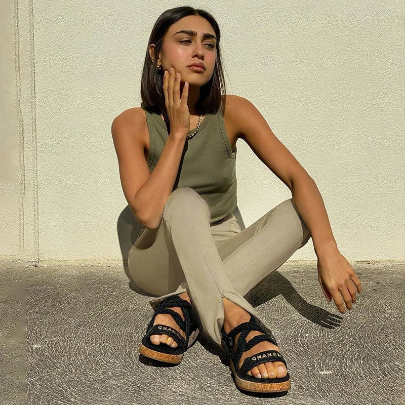 Snygga Byxor Dam Skräddarsydd Polyester för Eleganta Tillfällen 6