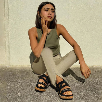 Snygga Byxor Dam Skräddarsydd Polyester för Eleganta Tillfällen 6