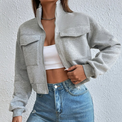 Variant image for Dam Dragkropp Zip-Up Modern Design Polyester Elastan-5